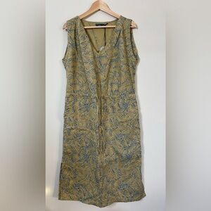 Prana Ecotropic Outdoor Sleeveless Dress Cabana Straw Color Size M New with Tags